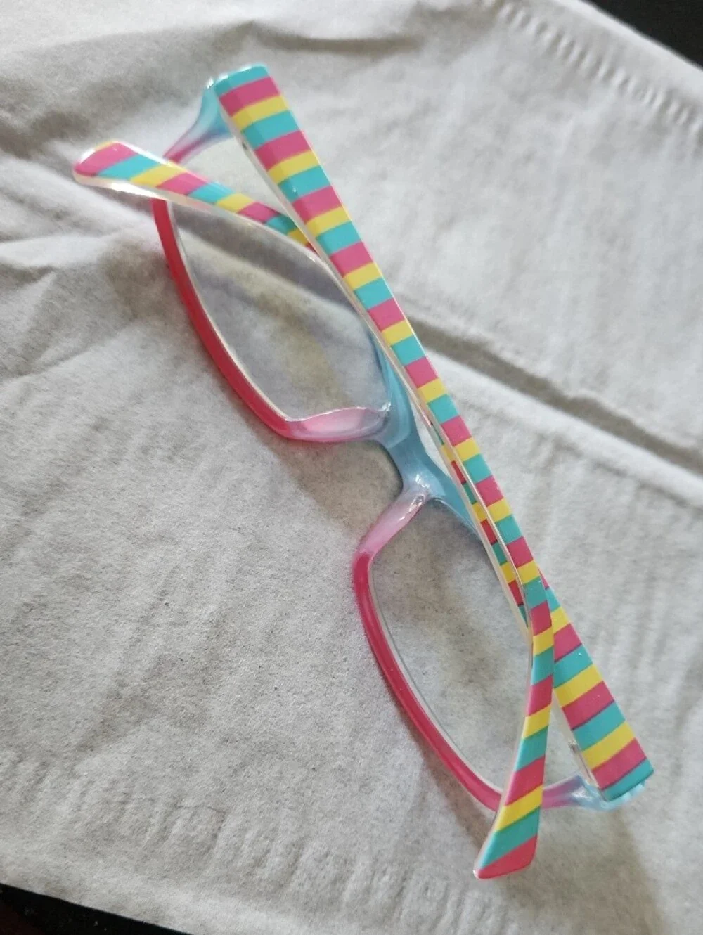 NEW Women Reading Glasses 2 Pairs Ladies Purple Spring Hinge Sides Readers 2.0